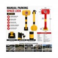 Manual Parking Space Lock UAE with Keys for Reserved Parking Areas
