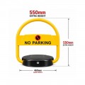 Rechargeable Parking Lock 550mm UAE – Automatic Remote Control Parking Barrier Rechargeable Parking Lock 550mm UAE with Remote Control for Reserved Parking Space