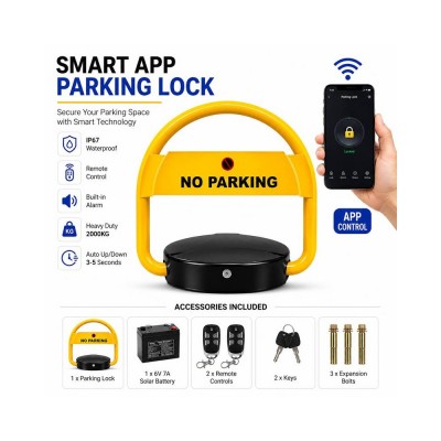 Smart App Parking Lock UAE Smart App Parking Lock UAE